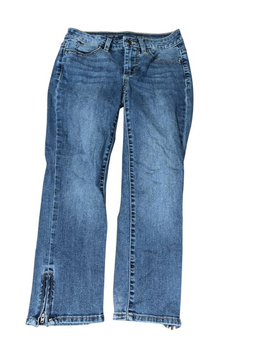 Denim - Talbots Zero Petite Heritage Crop 27" Waist Ankle Zips